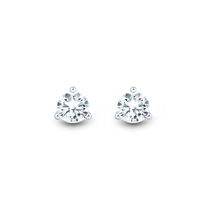 Lab Grown Diamond Pendant and Earring Box Set in 10K White Gold &#40;1 ct. tw.&#41; – Image 6 of 6