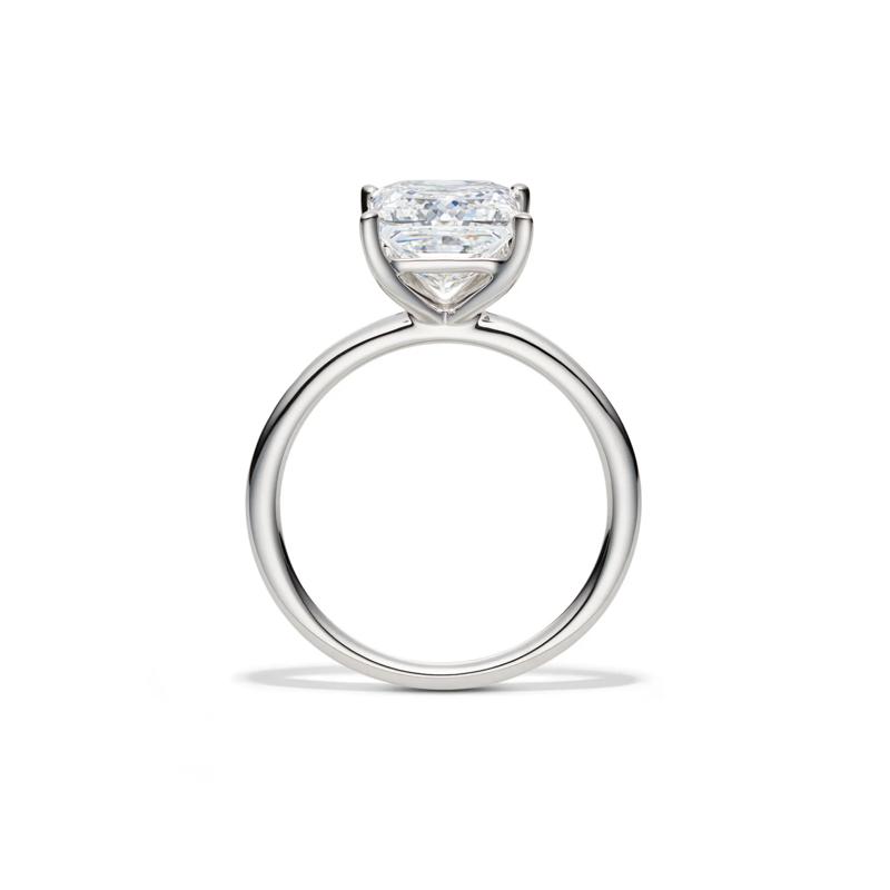 Lab Grown Diamond Princess-Cut Solitaire Engagement Ring in Platinum &#40;3 ct.&#41; – Image 2 of 4