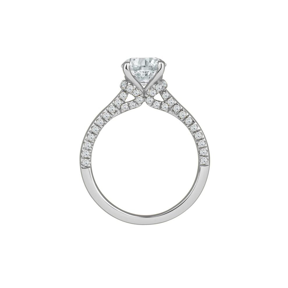 Abigail Lab Grown Diamond Engagement Ring in 14K White Gold (2 ct. tw.) – Image 2 of 4