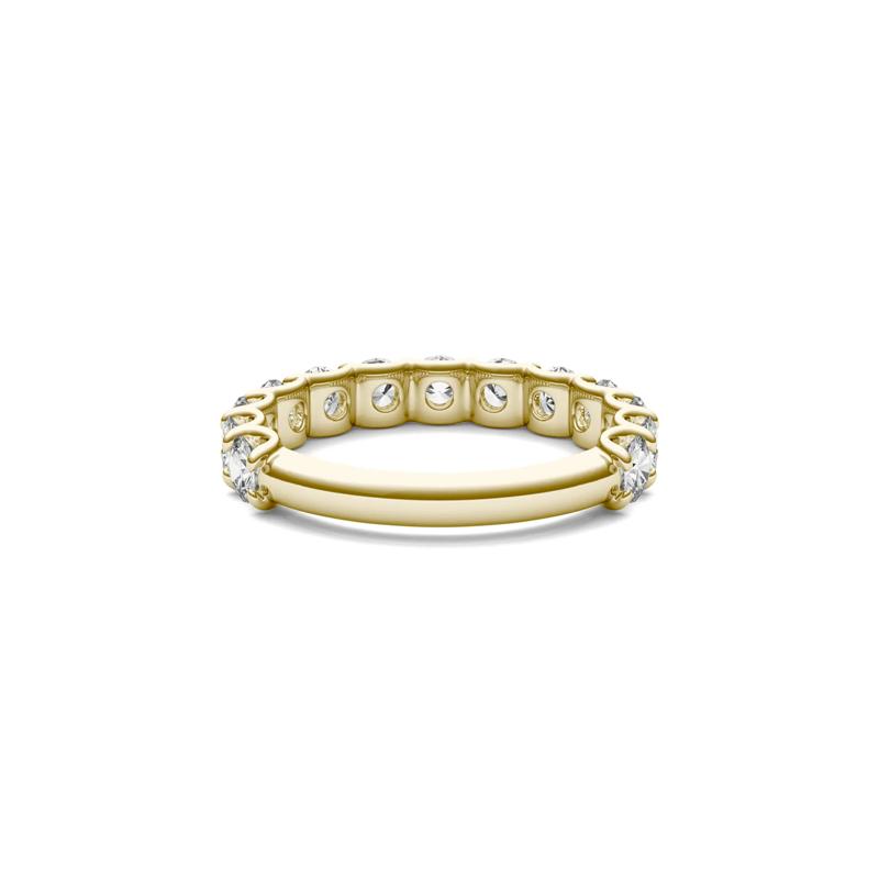 Lab Created Moissanite Band in 14K Yellow Gold – Image 4 of 6