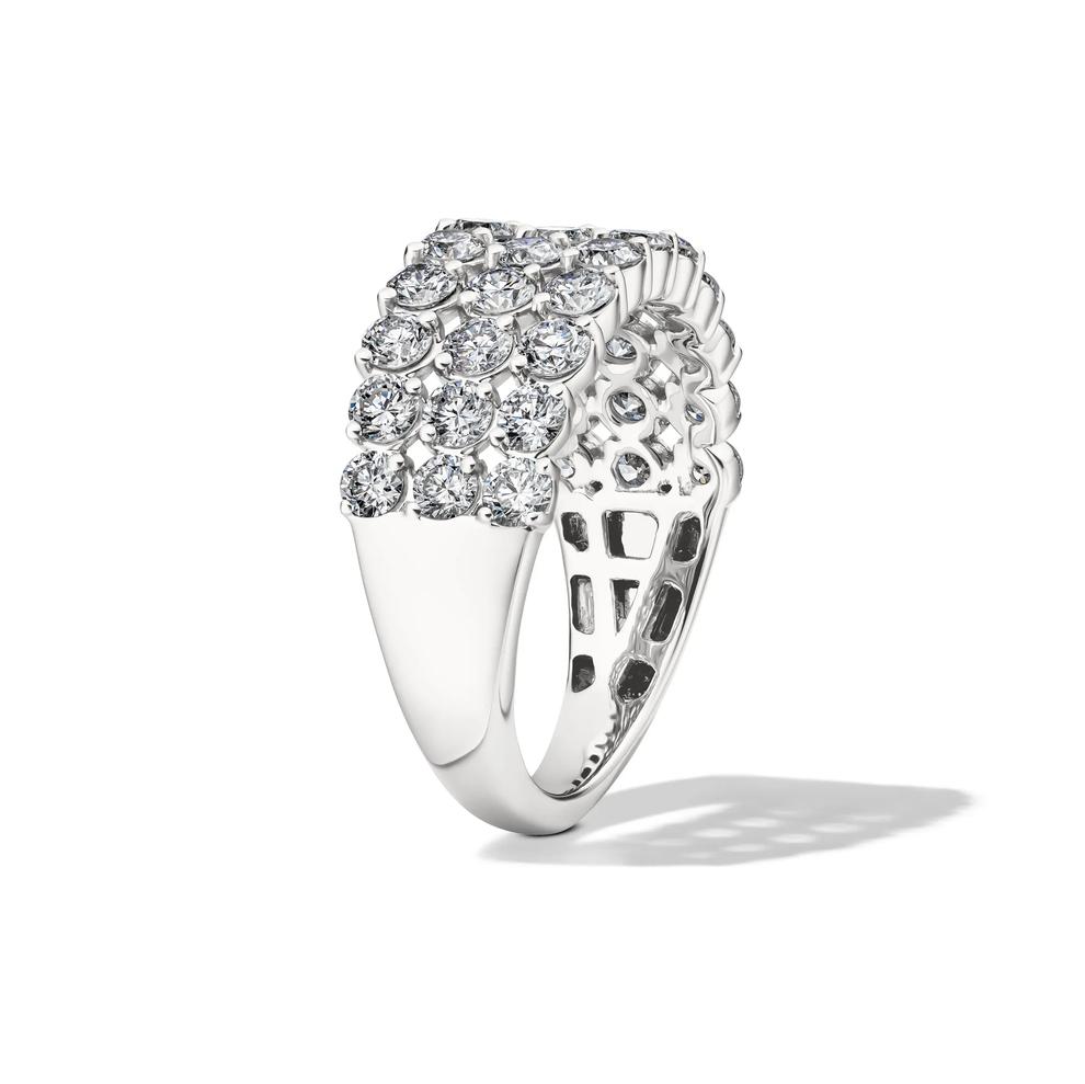 Lab Grown Diamond Multi-Row Band in 10K White Gold (2 ct. tw.) – Image 3 of 4