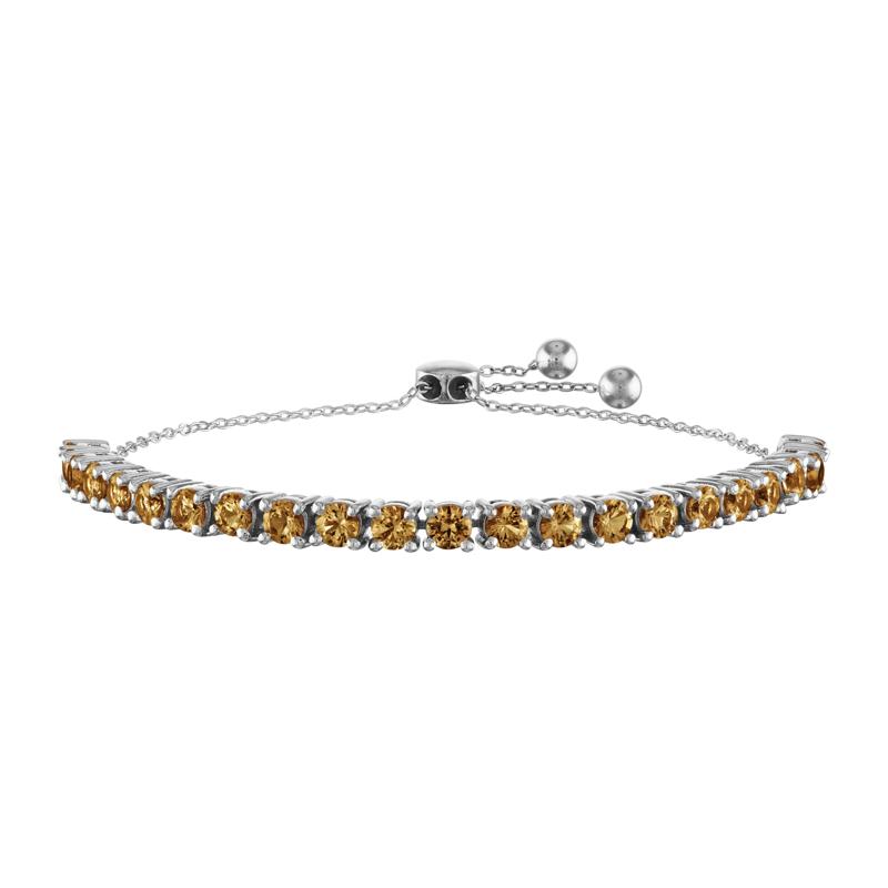Citrine Bolo Bracelet in Sterling Silver  – Image 1 of 2