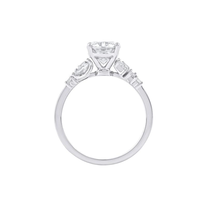 Nora Lab Grown Diamond Engagement Ring in 14K White Gold (2 1/2 ct. tw.) – Image 2 of 5