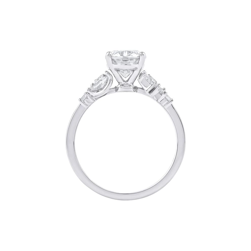 Nora Lab Grown Diamond Engagement Ring in 14K White Gold (2 1/2 ct. tw.) – Image 2 of 5