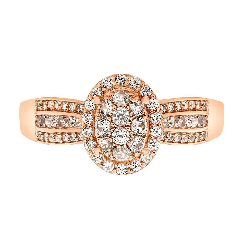 1/2 ct. tw. Diamond Ring in 10K Rose Gold – Image 1 of 3