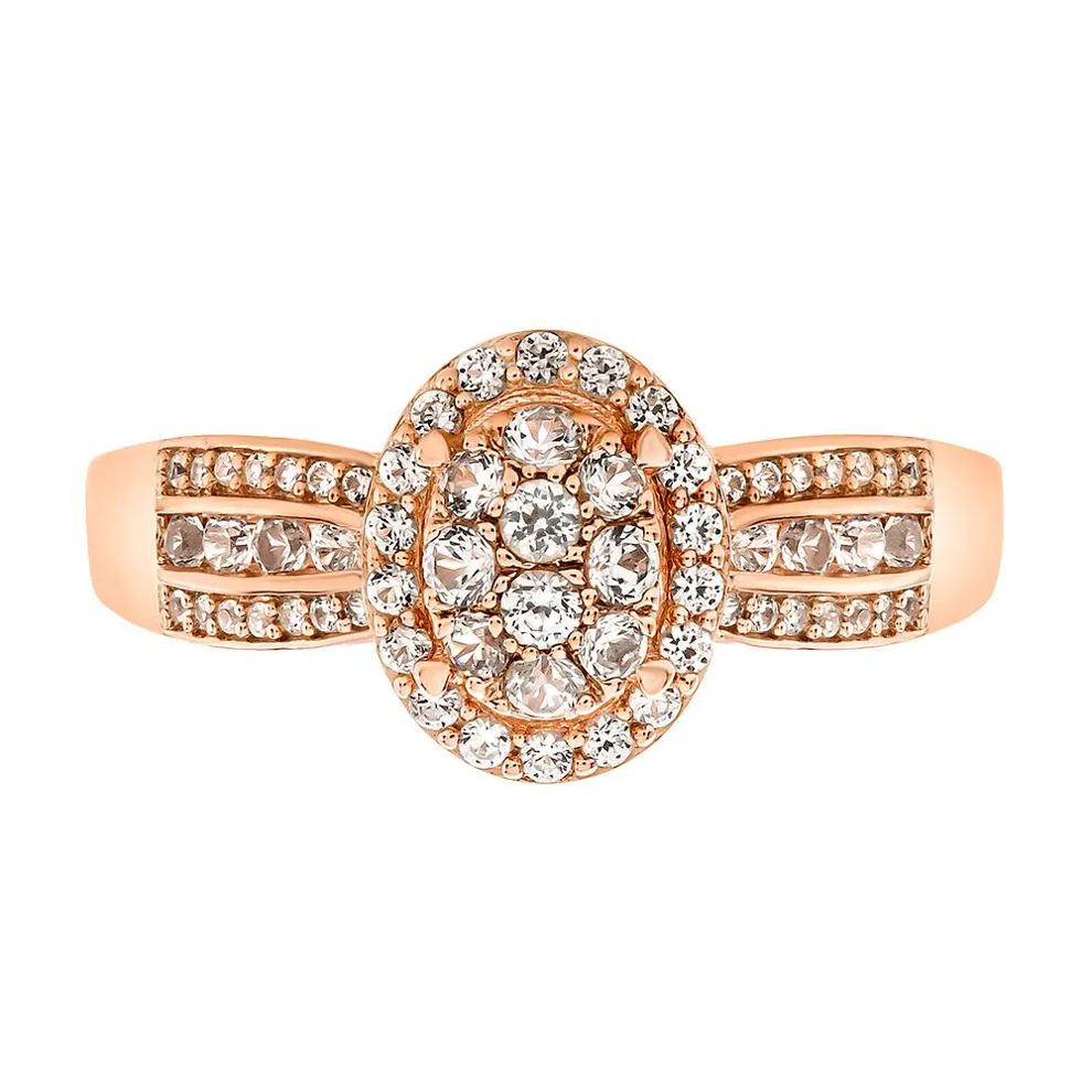 1/2 ct. tw. Diamond Ring in 10K Rose Gold – Image 1 of 3