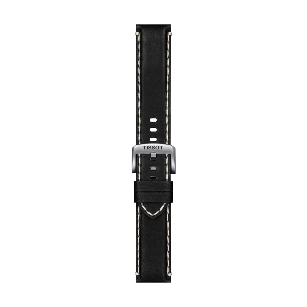 Black Supersport Chrono Men&rsquo;s Watch with Black Leather Bracelet in Stainless Steel – Image 2 of 5
