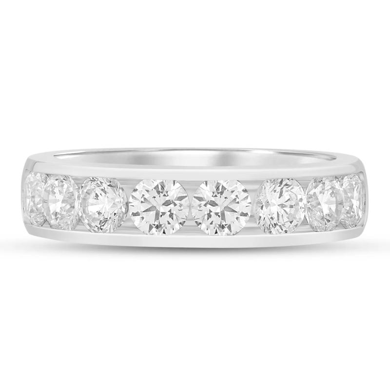 Lab Grown Diamond Channel-Set Band in 14K White Gold &#40;2 ct. tw.&#41; – Image 1 of 3