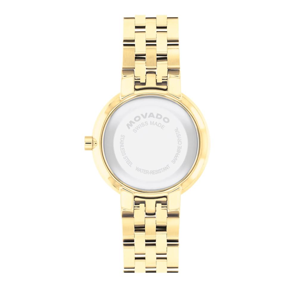Ladies&rsquo; Museum Classic Lab Grown Diamond Watch in Gold-Toned Stainless Steel with Silver Dial. – Image 3 of 3