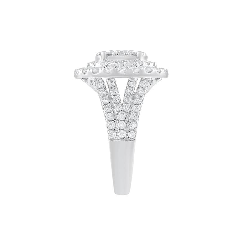 Diamond Composite Engagement Ring in 10K White Gold &#40;2 ct. tw.&#41; – Image 3 of 3