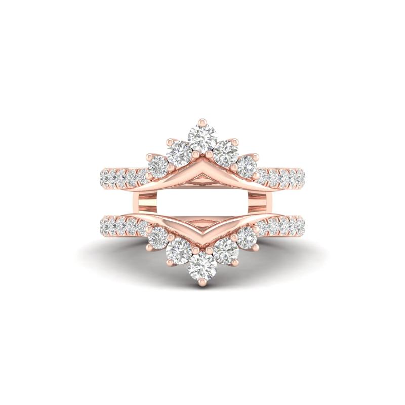 Lab Grown Diamond Ring Enhancer in 14K Rose Gold &#40;1 ct. tw.&#41; – Image 1 of 3