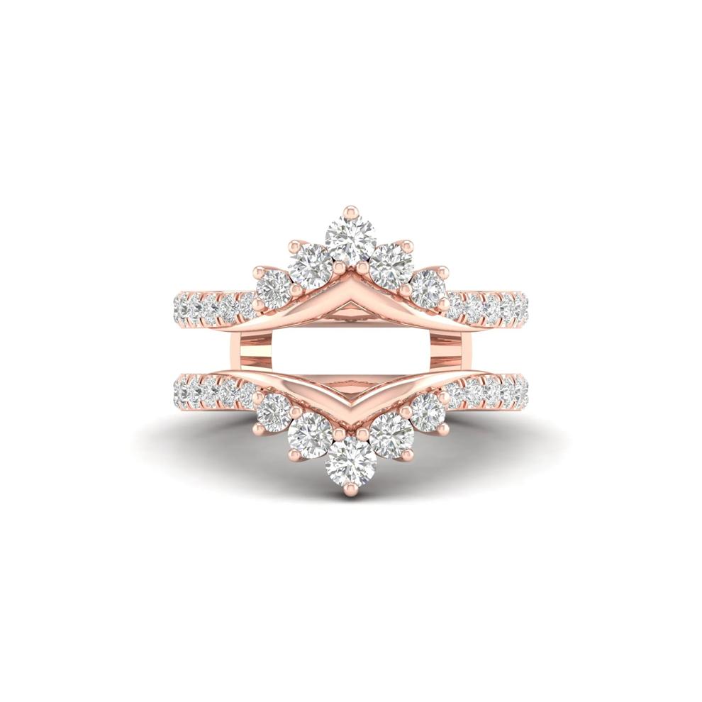 Lab Grown Diamond Ring Enhancer in 14K Rose Gold (1 ct. tw.) – Image 1 of 3