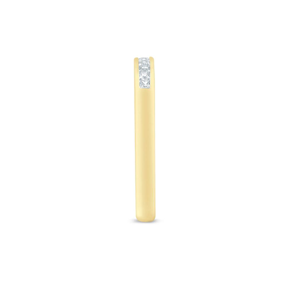 Princess-Cut Diamond Channel-Set Band in 14K Yellow Gold (1/4 ct. tw.) – Image 3 of 3