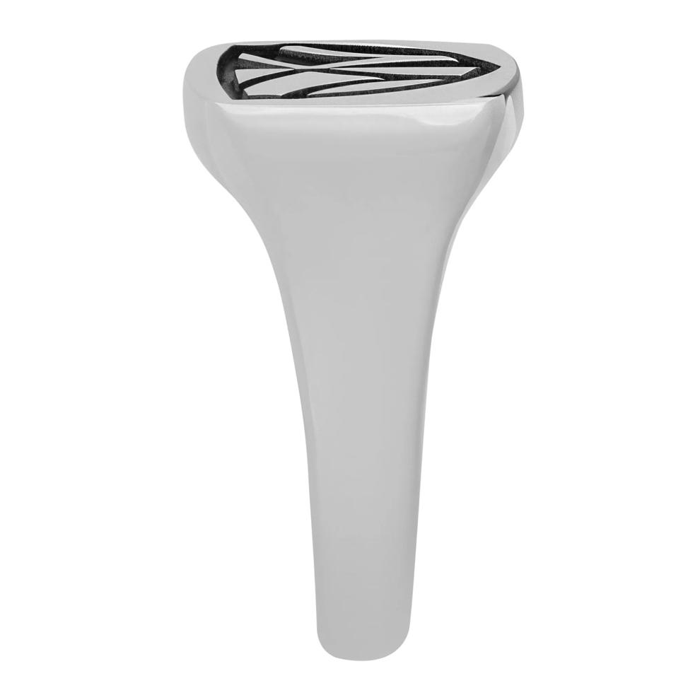 Wake Forest Shield Signet Ring in Palladium Silver – Image 3 of 3