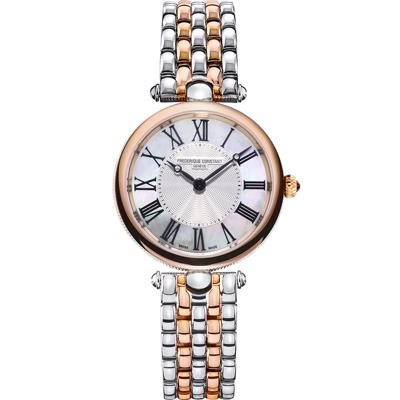 Ladies' Classics Art Deco Watch in Two-Tone Stainless Steel 