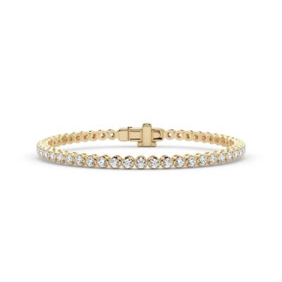 Lab Grown Diamond Tennis Bracelet in 14K Yellow Gold (4 ct. tw.)