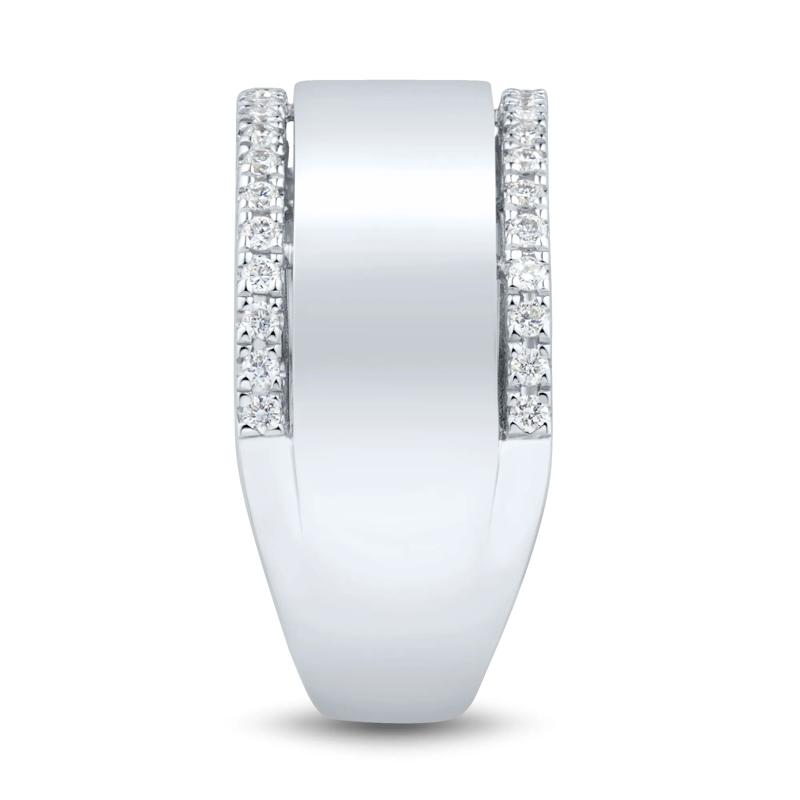 Lab Grown Diamond High Polish Band in 10K White Gold &#40;1/3 ct. tw.&#41; – Image 3 of 3