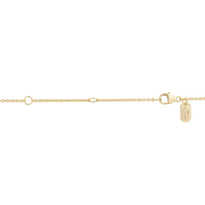 Gemstone Dangle Necklace in Vermeil – Image 3 of 3