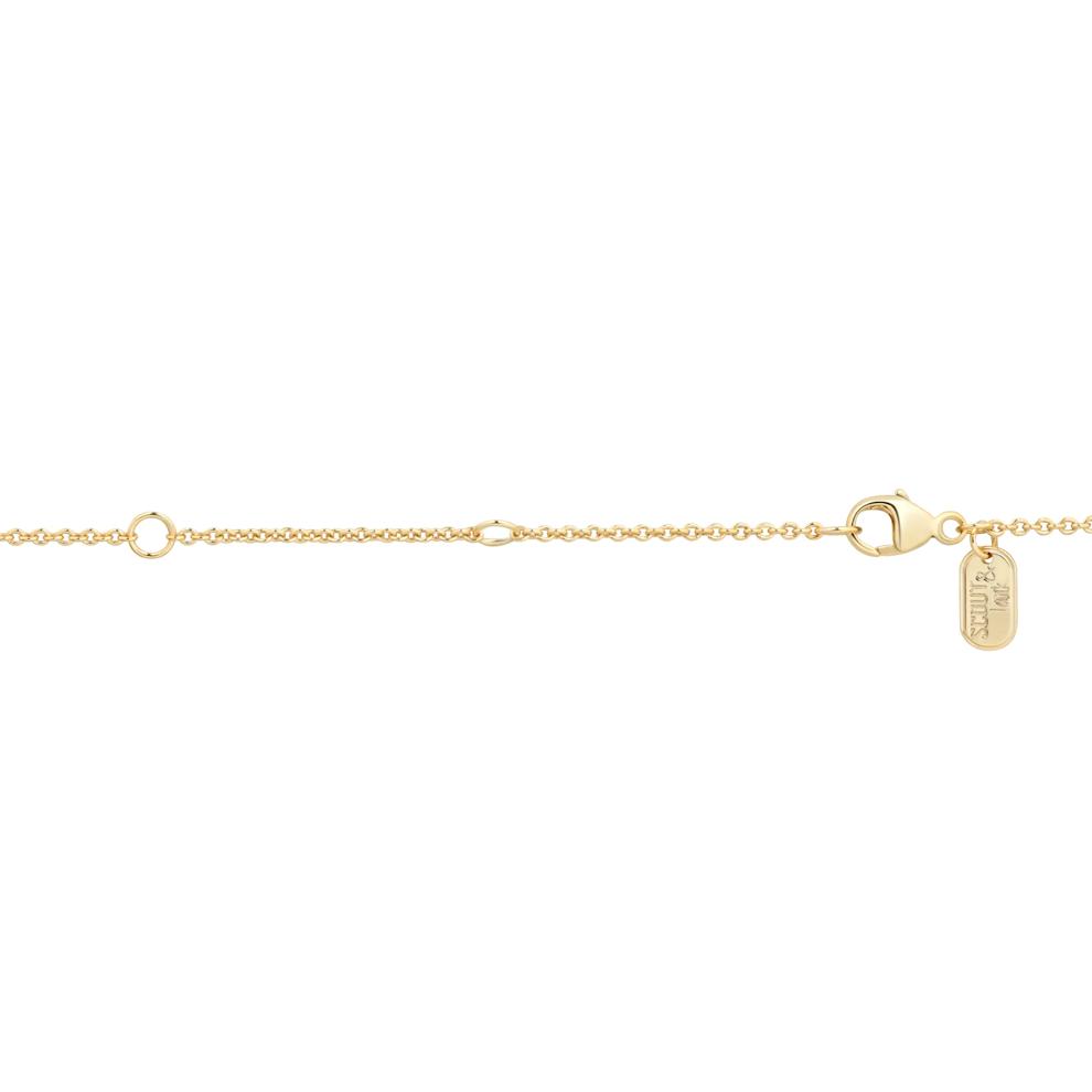 Gemstone Dangle Necklace in Vermeil – Image 3 of 3