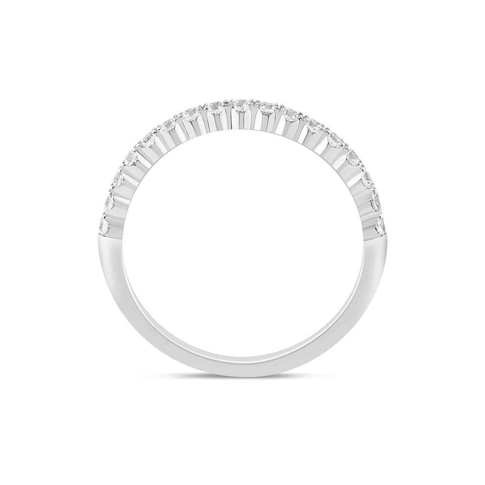 Diamond Anniversary Band in 14K White Gold (1/3 ct. tw.) – Image 2 of 3