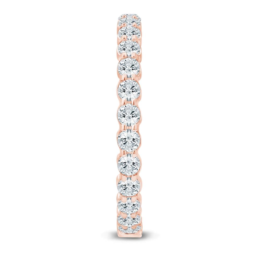 Lab Grown Diamond Sizeable Eternity Band in 14K Rose Gold (1 ct. tw.) – Image 3 of 3