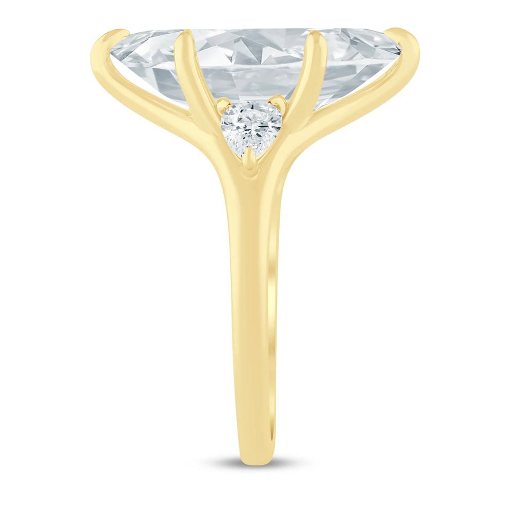 Eileen Lab Grown Diamond Engagement Ring in 14K Yellow Gold (5 1/2 ct. tw.) – Image 3 of 3