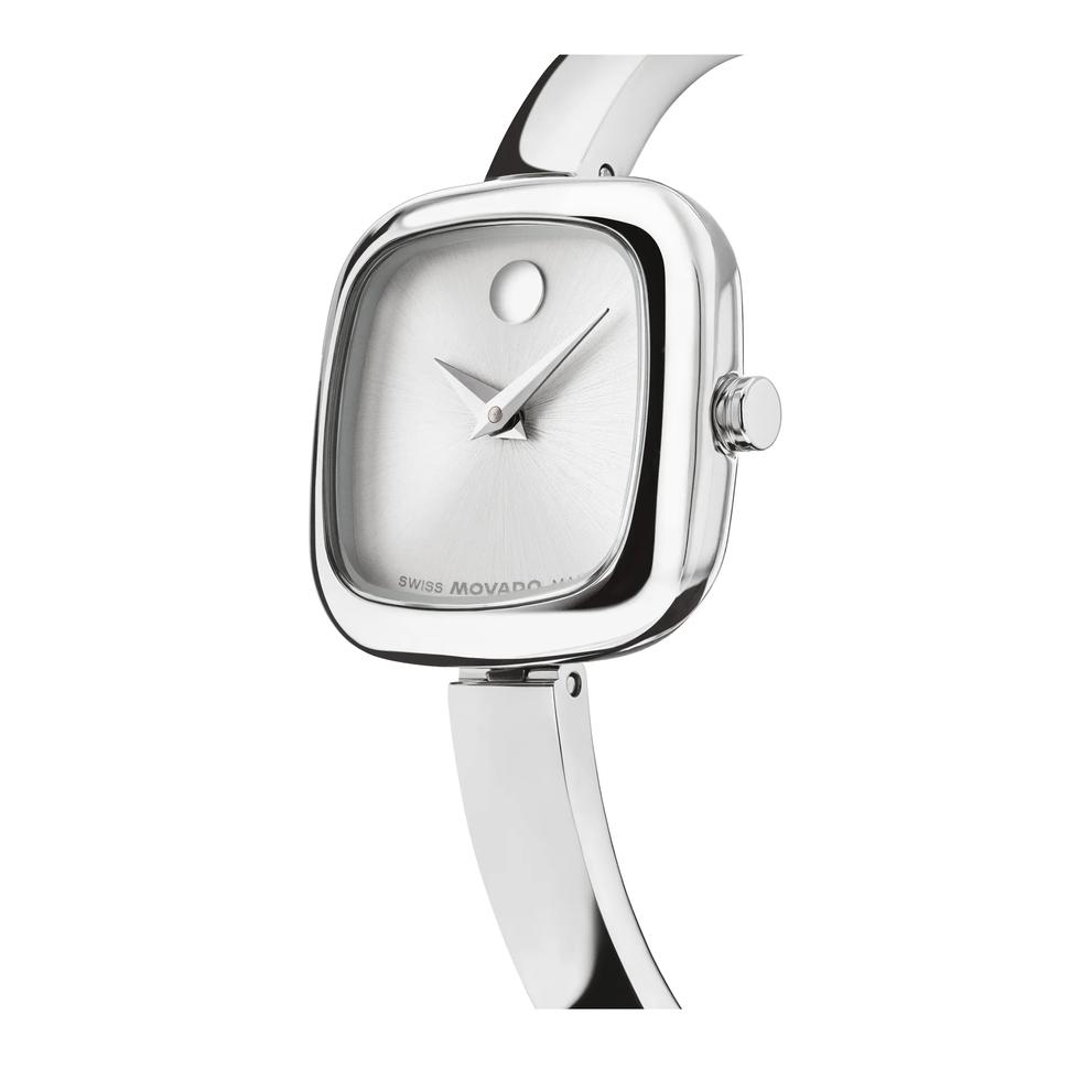 Ladies' Museum Bangle Watch in Stainless Steel, 21mm – Image 2 of 3