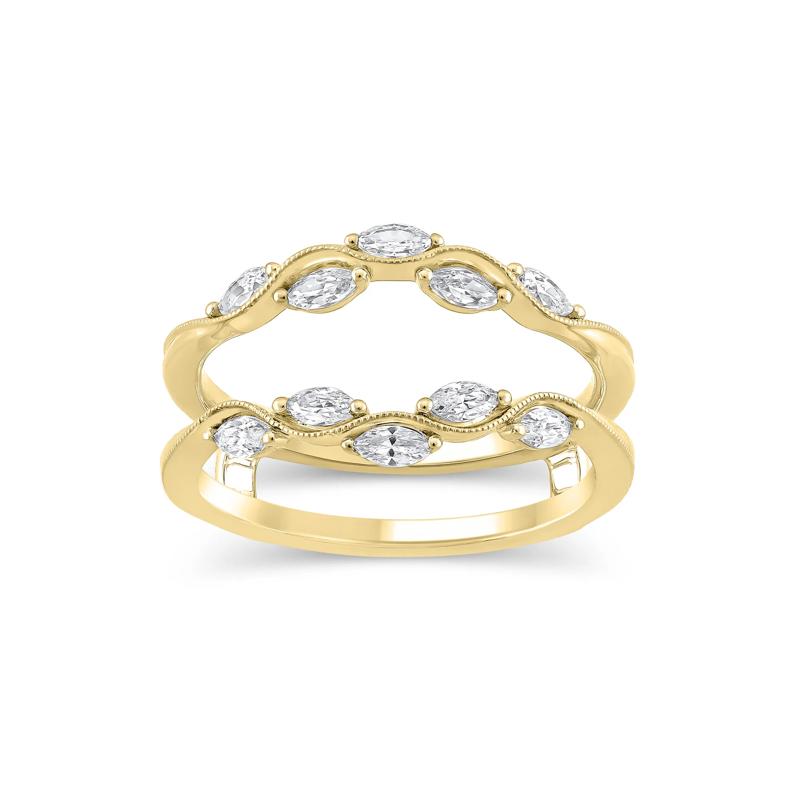 Lab Grown Diamond Insert in 14K Yellow Gold &#40;1/2 ct. tw.&#41; – Image 1 of 3