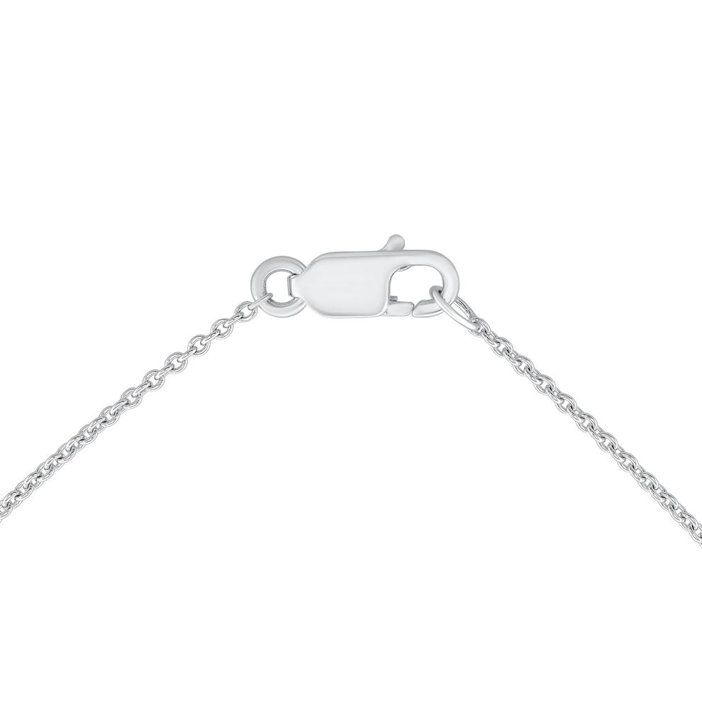 Diamond Frontal Necklace in Sterling Silver &amp; 10K Yellow Gold (1/4 ct. tw.) – Image 2 of 4