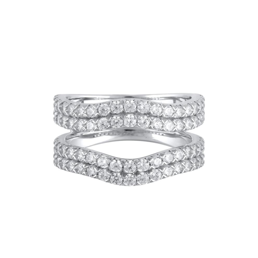 Lab Grown Diamond Ring Enhancer in 14K White Gold (1 1/2 ct. tw.) – Image 1 of 3