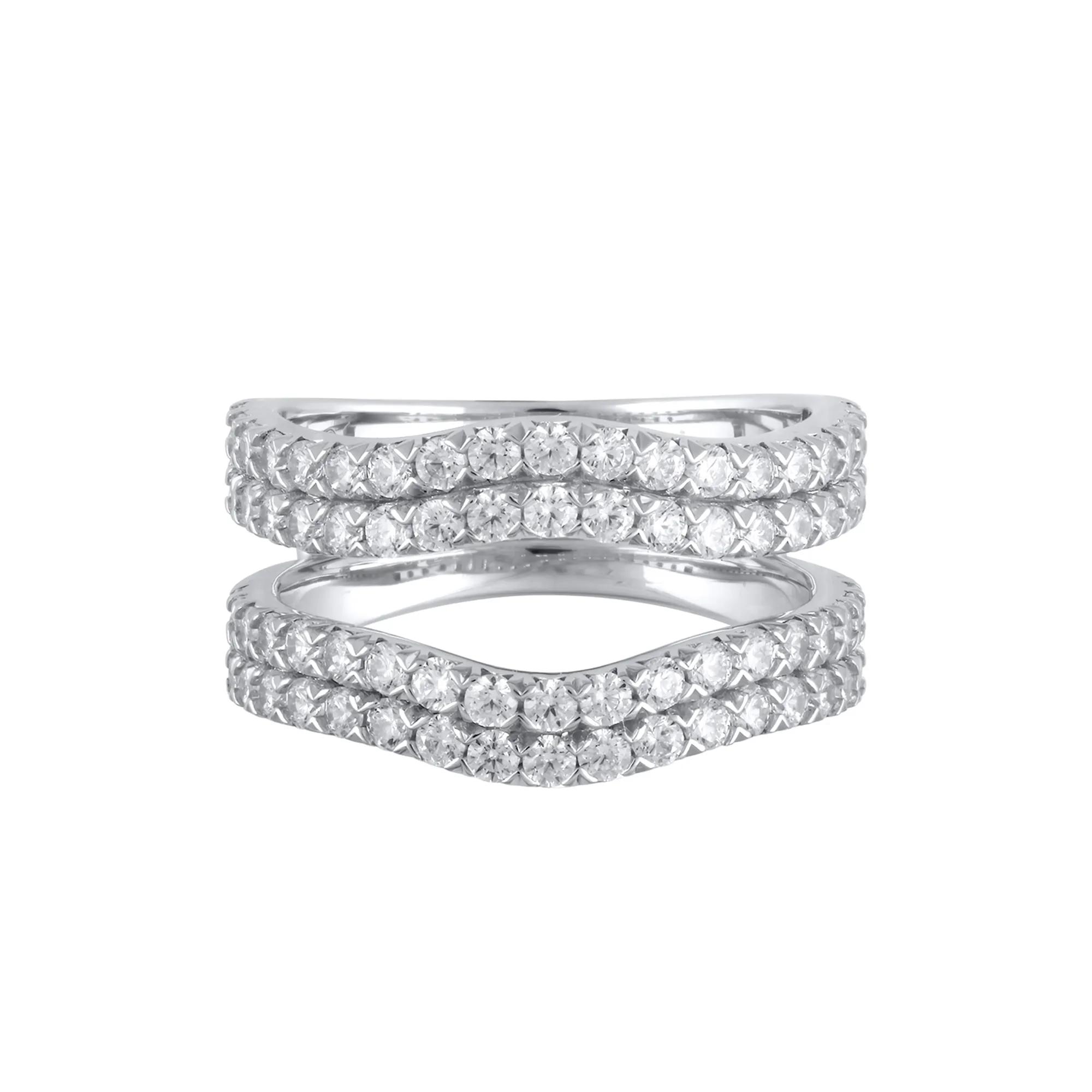 Helzberg Lab Grown Diamonds Lab Grown Diamond Ring Enhancer (1 1/2 ct. tw.)