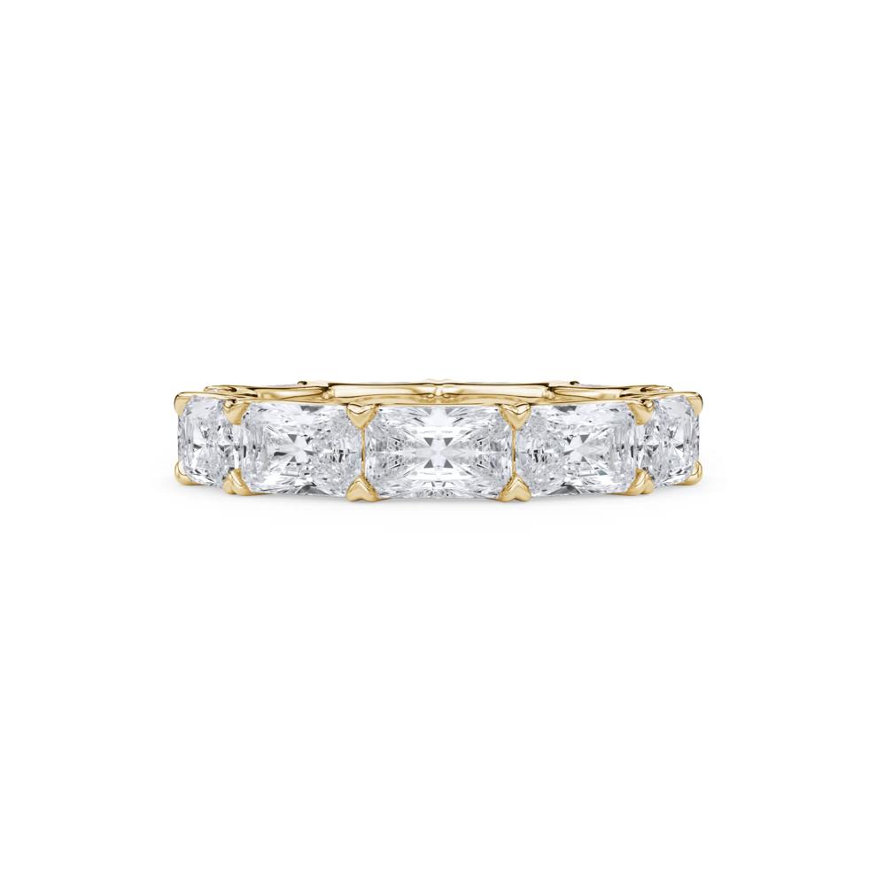 Lab Grown Diamond East-West U-Prong Eternity Band in 14K Yellow Gold (7 1/7 ct. tw.) – Image 1 of 4