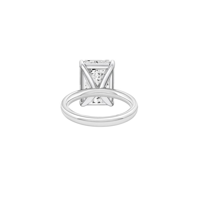 Lab Grown Diamond Emerald-Cut Solitaire Ring in 14K White Gold &#40;9 ct.&#41; – Image 4 of 4