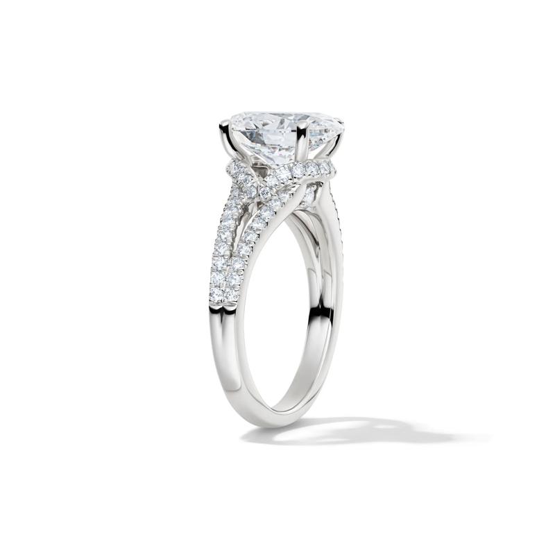 Georgia Lab Grown Diamond Engagement Ring in Platinum &#40;3 1/2 ct. tw.&#41; – Image 3 of 5