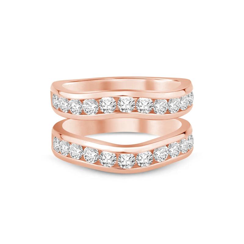 Lab Grown Diamond Contour Insert in 14K Rose Gold &#40;1 1/2 ct. tw.&#41; – Image 1 of 3