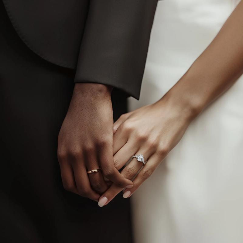 Luna Lab Grown Diamond Engagement Ring in Platinum &#40;2 3/4 ct. tw.&#41; – Image 5 of 5