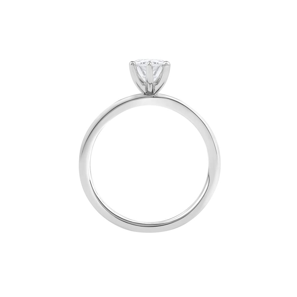 Diamond Pear-Shaped Solitaire Engagement Ring in 14K White Gold (1 ct.) – Image 2 of 5