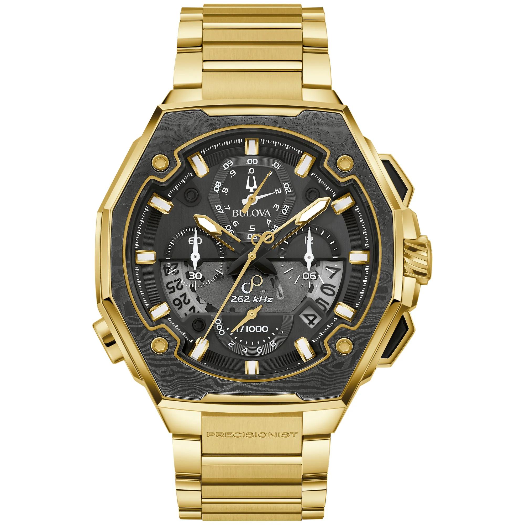 Bulova腕時計 ゴールド Bulova® Men's Series X SE Watch in Gold-Toned Stainless Steel