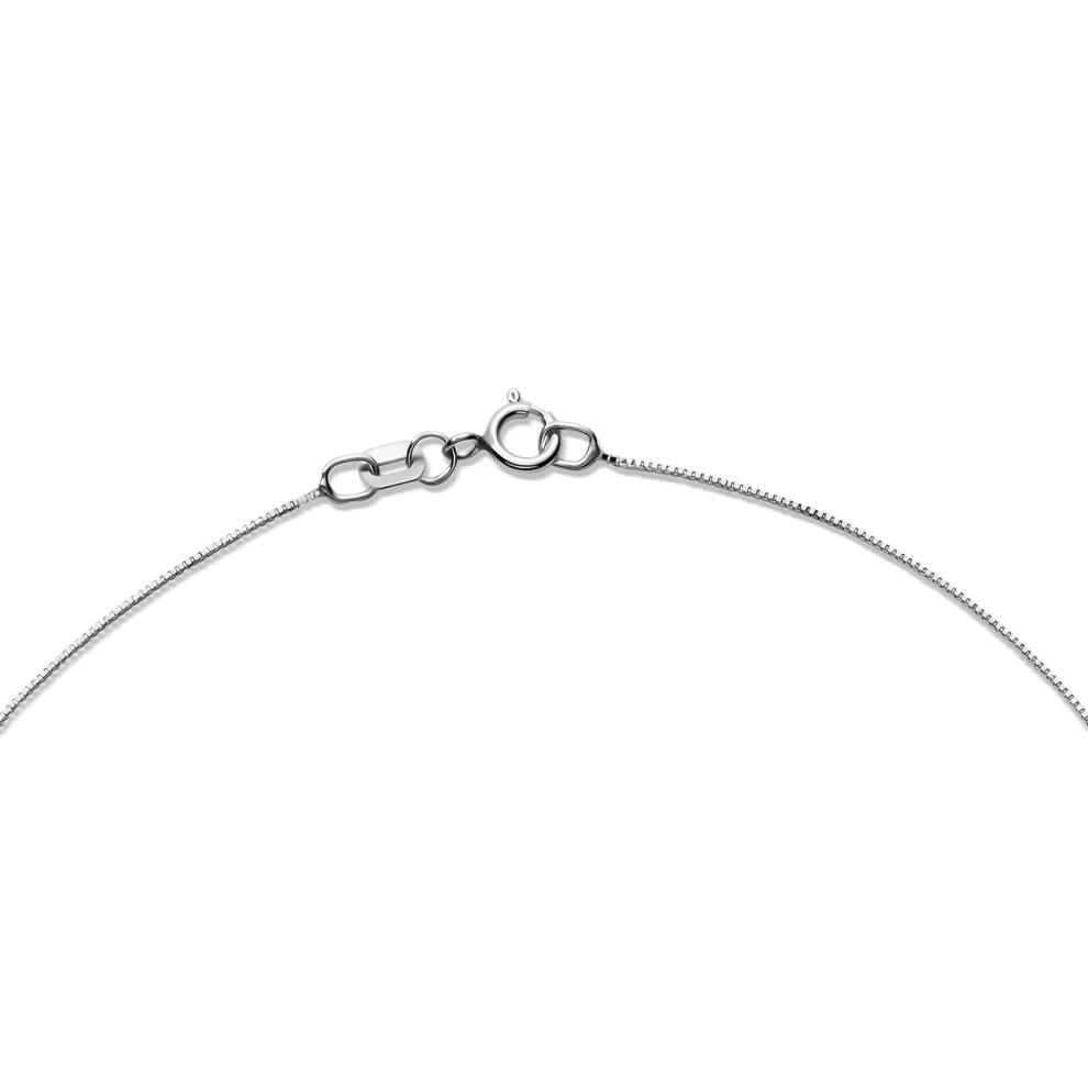 Box Chain in 14K White Gold, 18" – Image 3 of 5