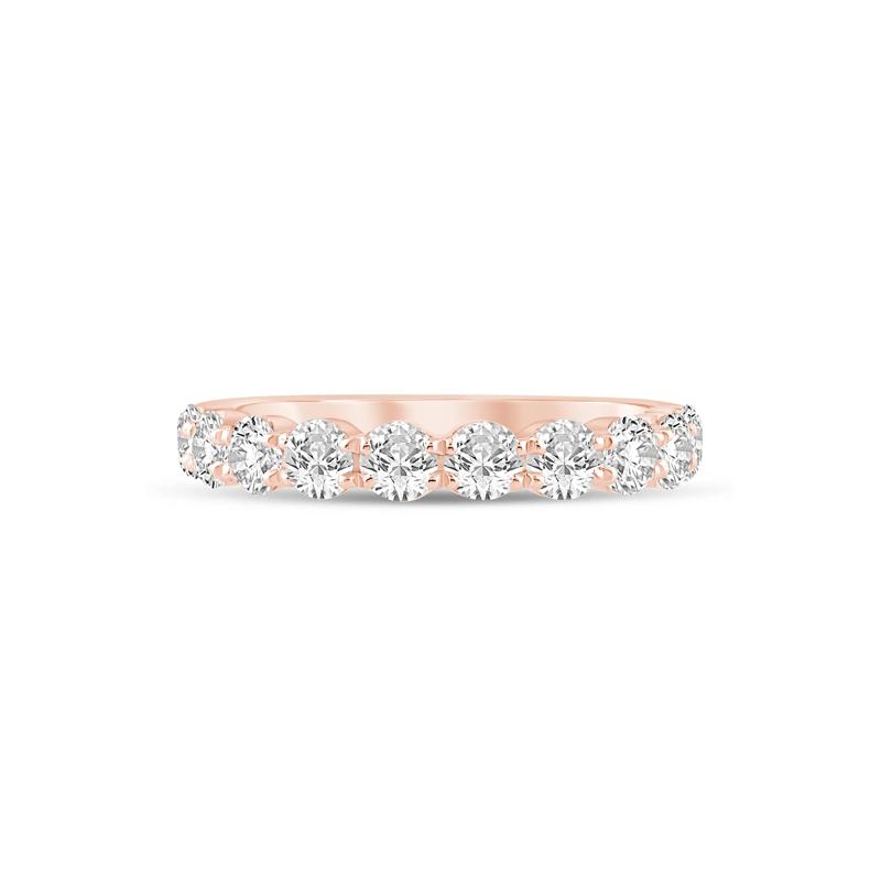 Diamond Anniversary Band in 14K Rose Gold &#40;1 1/2 ct. tw.&#41; – Image 1 of 3
