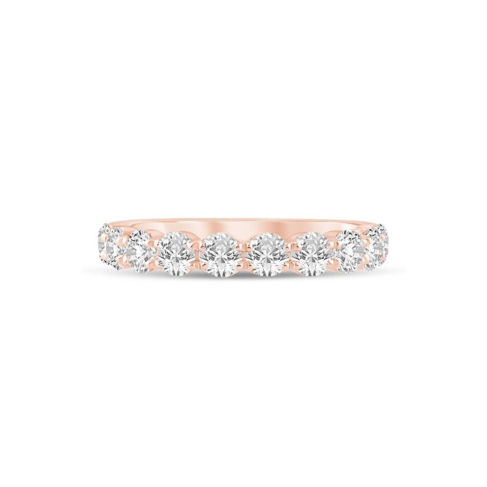 Diamond Anniversary Band in 14K Rose Gold (1 1/2 ct. tw.) – Image 1 of 3
