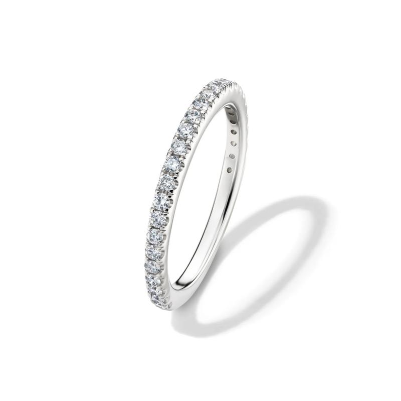 Aria Lab Grown Diamond Pear-Shaped Halo Bridal Set in 14K White &amp; Yellow Gold &#40;2 5/8 ct. tw.&#41; – Image 4 of 6