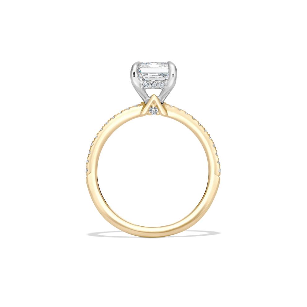 Tilly Lab Grown Diamond Engagement Ring in 14K Yellow Gold (2 1/4 ct. tw.) – Image 2 of 4