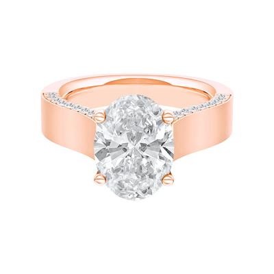 Lexi Lab Grown Diamond Engagement Ring in 14K Rose Gold (3 1/3 ct. tw.)