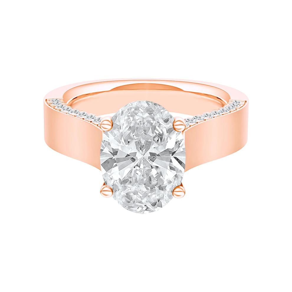 Lexi Lab Grown Diamond Engagement Ring in 14K Rose Gold (3 1/3 ct. tw.) – Image 1 of 5