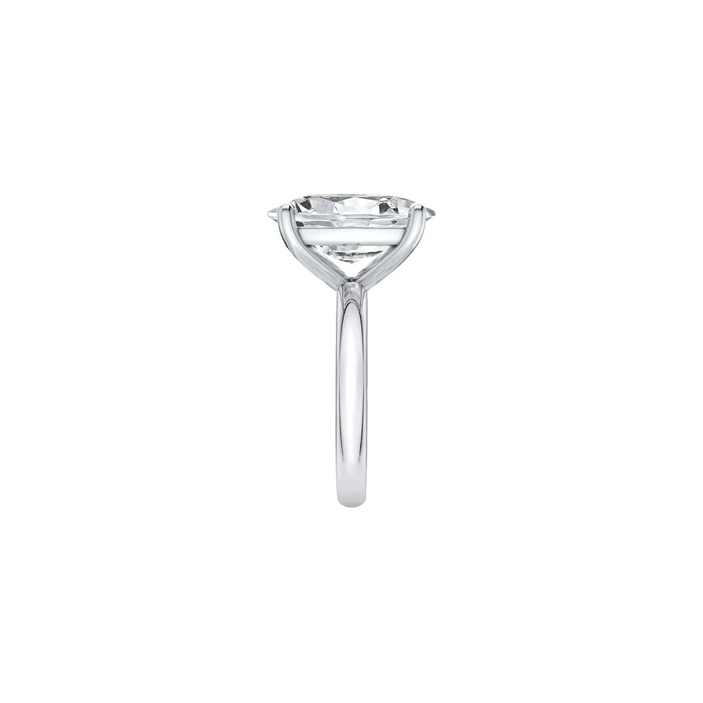 Lab Grown Diamond Elongated Cushion-Cut Engagement Ring in 14K White Gold (8 ct. tw.) – Image 3 of 4