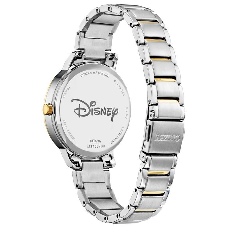 Ladies' Disney Mickey Crystal Watch in Two-Tone Stainless Steel, 36MM – Image 3 of 3