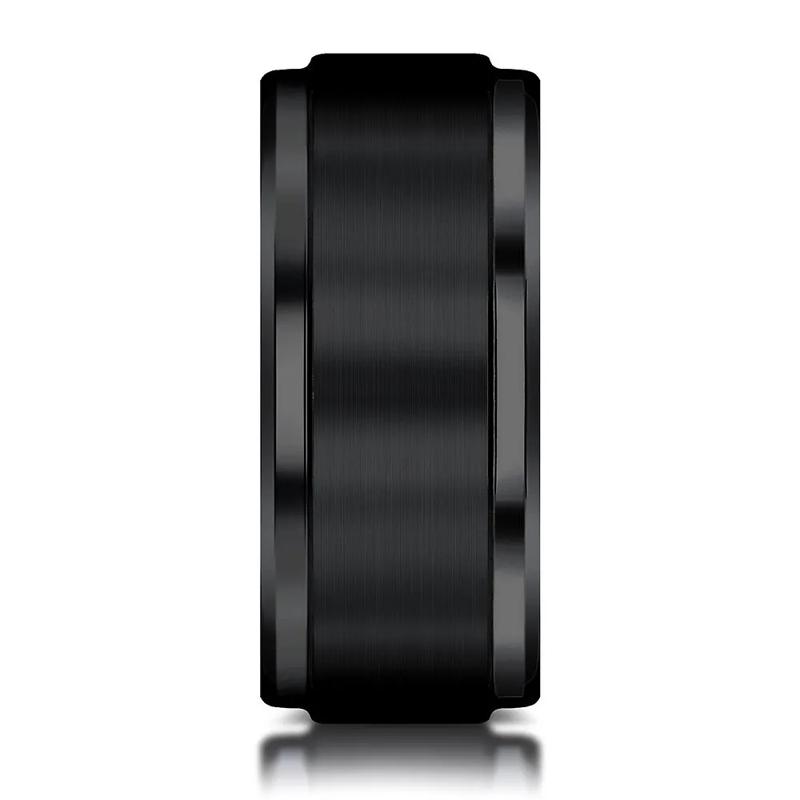 Men&#39;s Band in Black Titanium, 9MM – Image 3 of 3