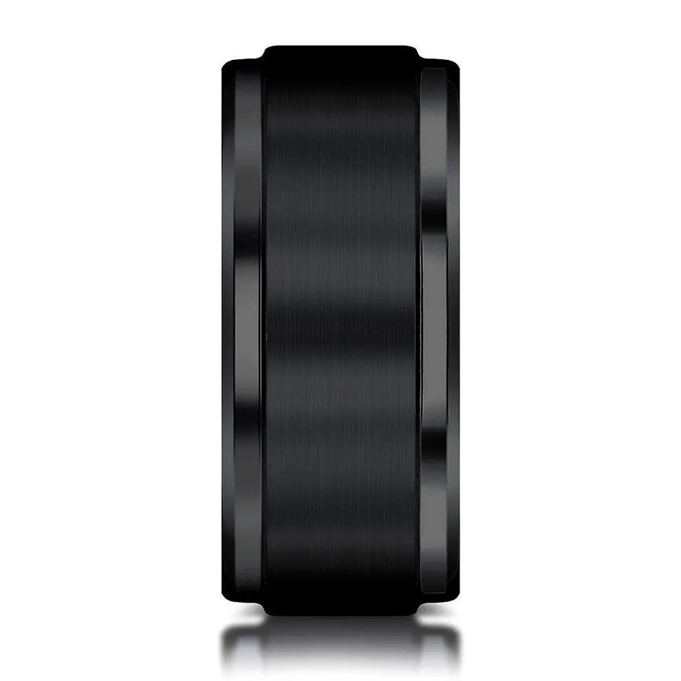 Men's Band in Black Titanium, 9MM – Image 3 of 3