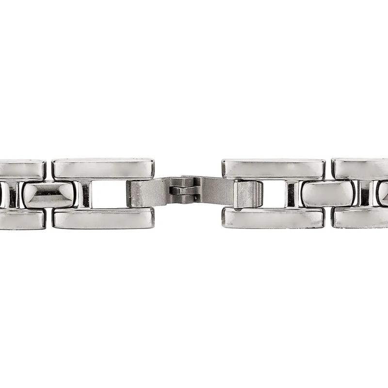 Crystal Women&rsquo;s Watch &amp; Bracelet Set in Stainless Steel – Image 6 of 7